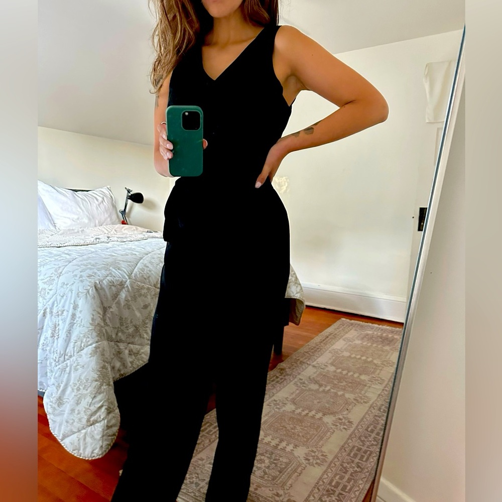 Banana Republic Classic Black Jumpsuit